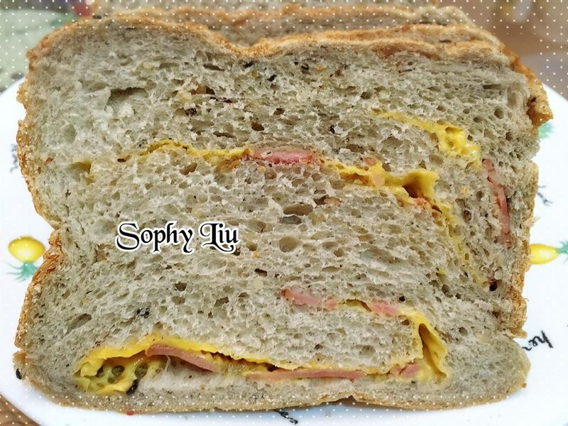 豆浆渣坚果面包的做法