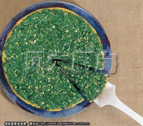 韭菜玉米饼的做法