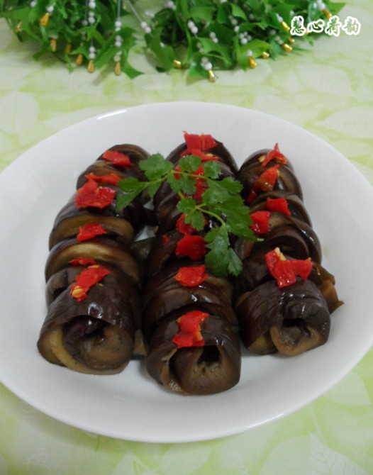 压韭茄子的做法