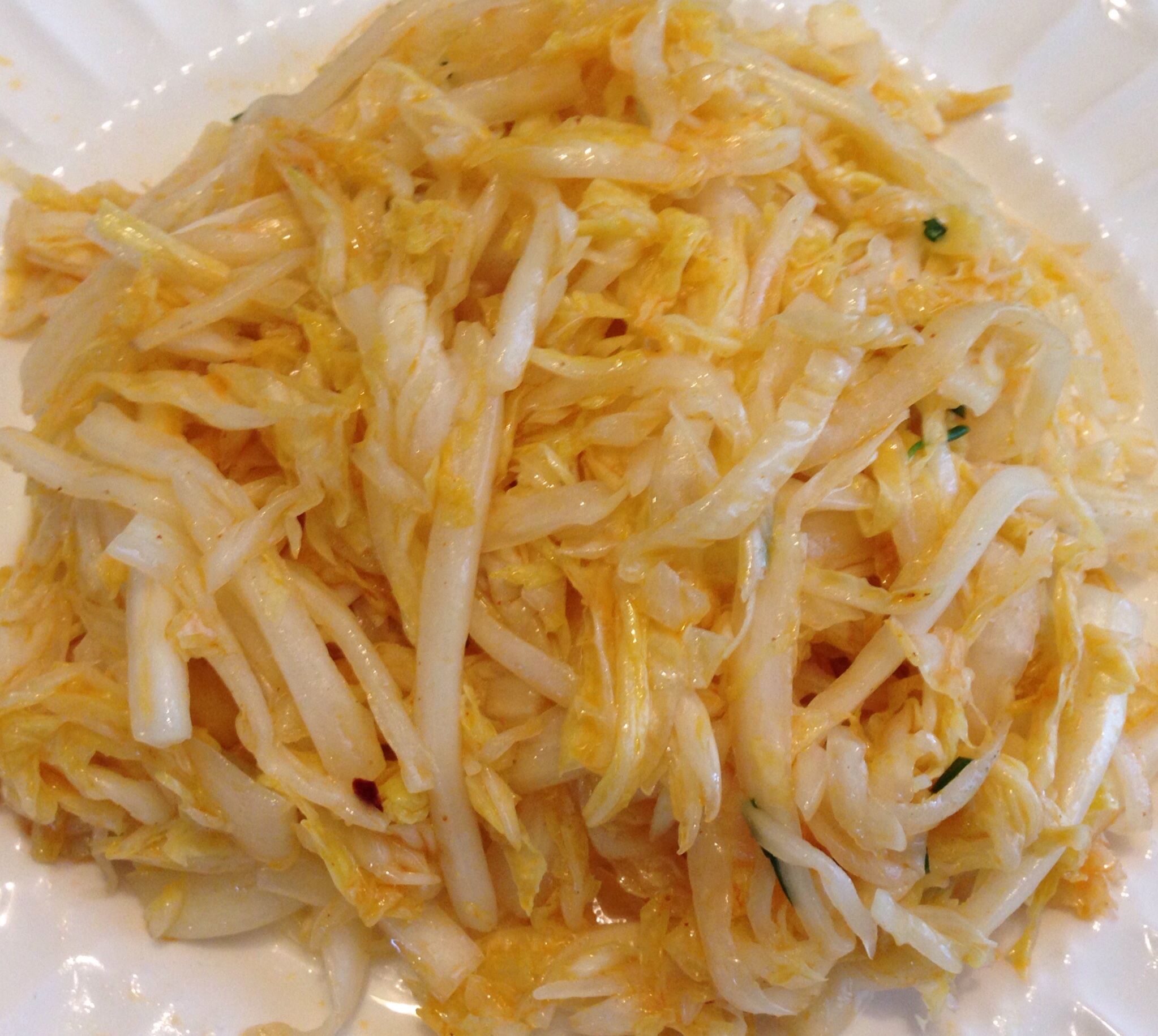 夏日爽口菜- 酸辣白菜丝的做法