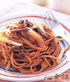 干炒牛肉意粉的做法