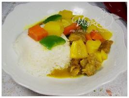 咖喱牛腩饭的做法