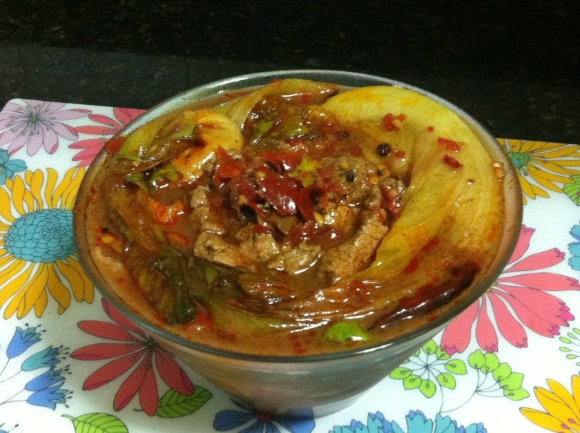 家常版水煮牛肉的做法