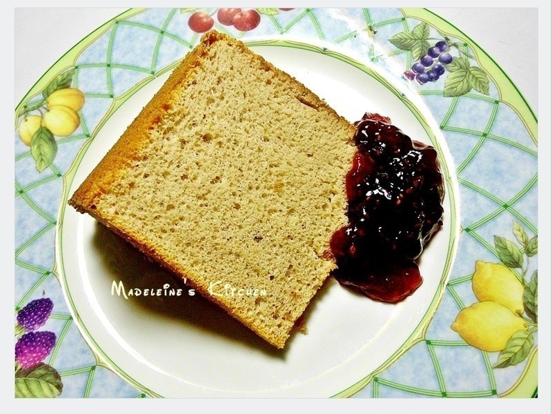 果酱戚风蛋糕的做法