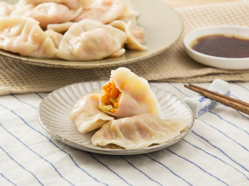 红萝卜水饺的做法