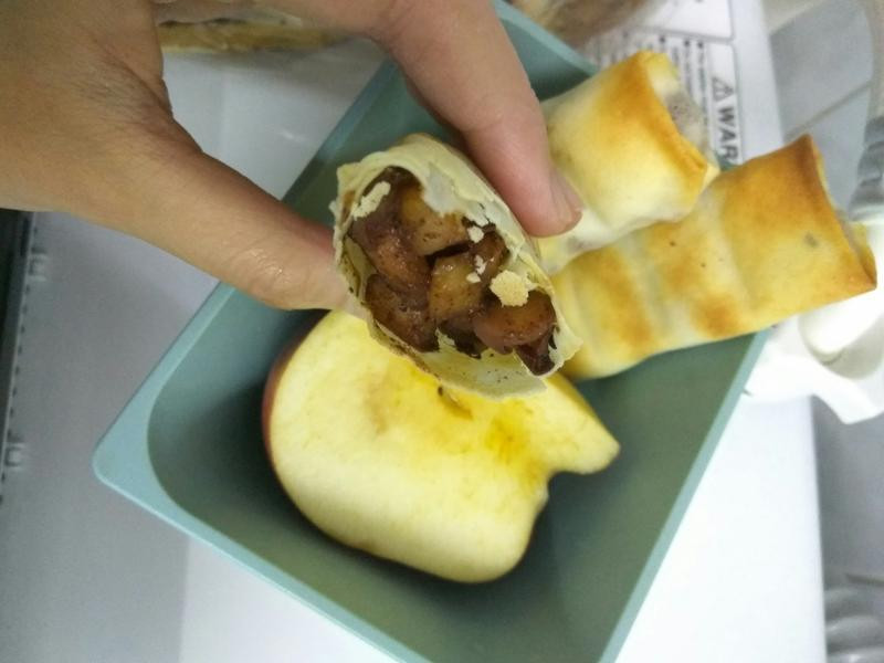 低卡春卷皮苹果派的做法