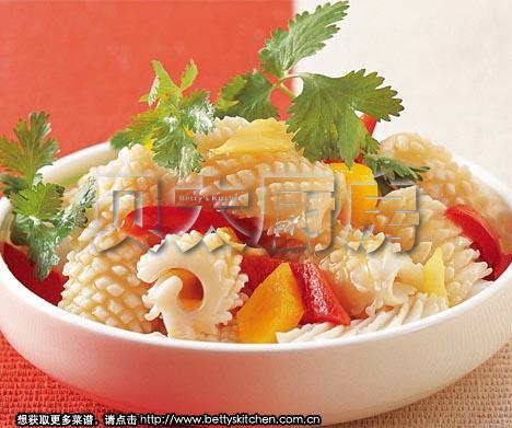 菜椒鱿鱼卷的做法