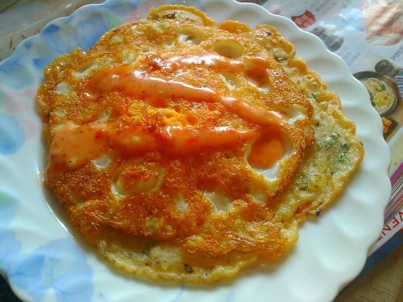 古早味面浆煎蛋包饼的做法