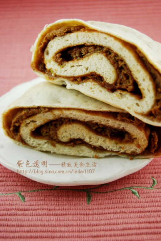 肉龙配粥的做法