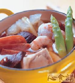 什锦豆腐煲的做法