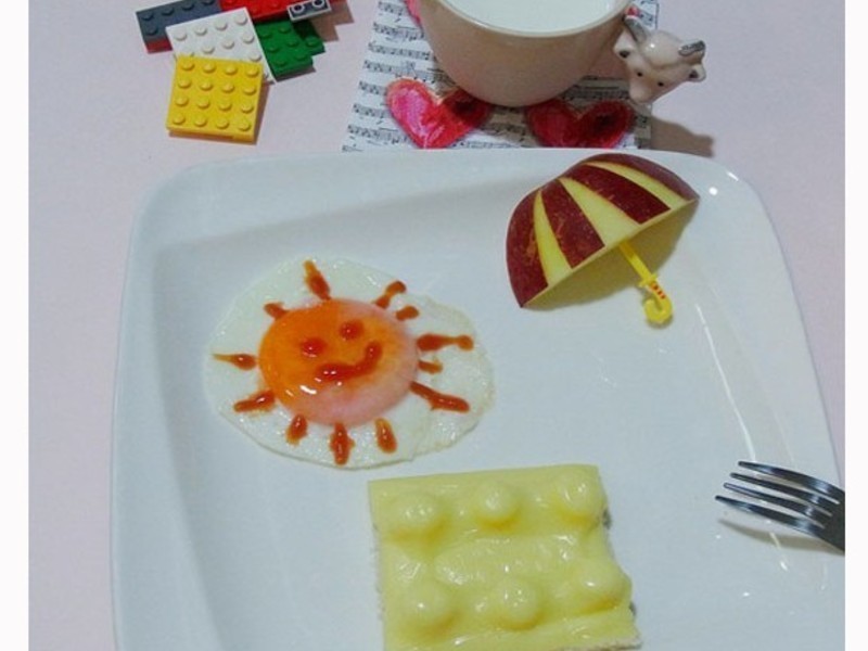 乐高也能吃的早餐的做法