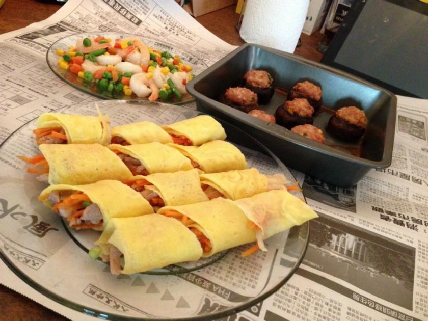 三鲜蛋卷的做法