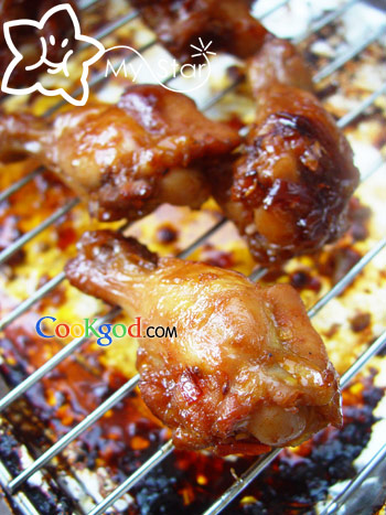 柚蜜烤翅的做法