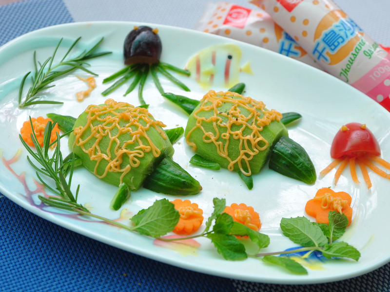 海龟之旅【桂冠沙拉就酱调】的做法