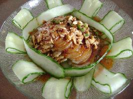 脆瓜白肉的做法