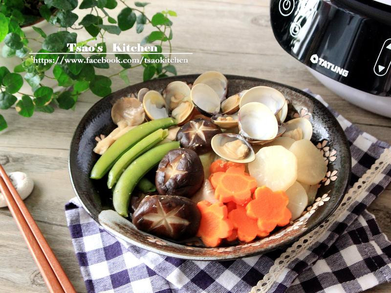 味噌蛤蜊炖菜的做法