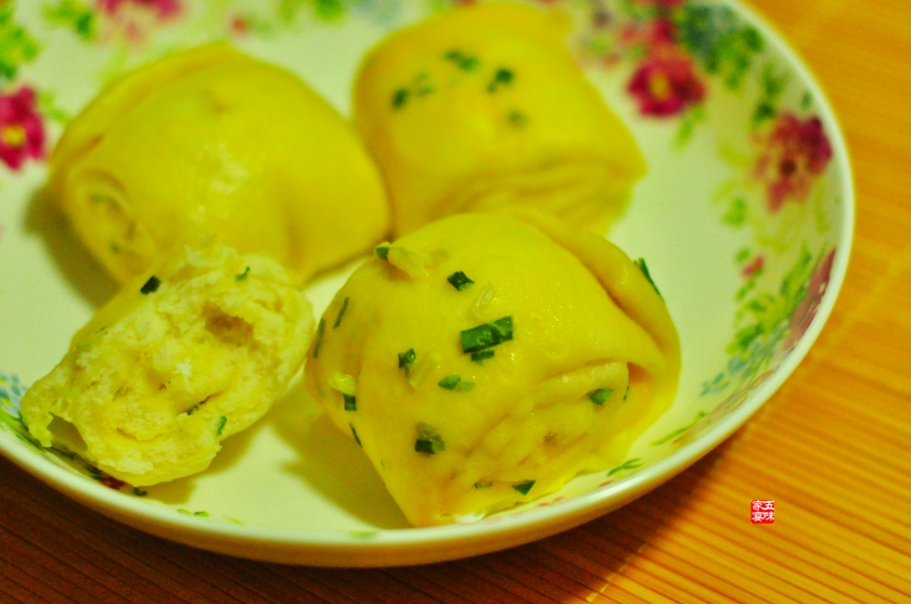 宝宝辅食系列之葱油花卷的做法