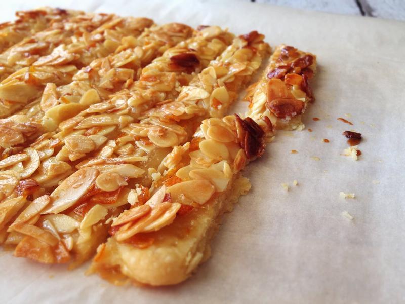 法式焦糖杏仁脆饼 Florentins的做法