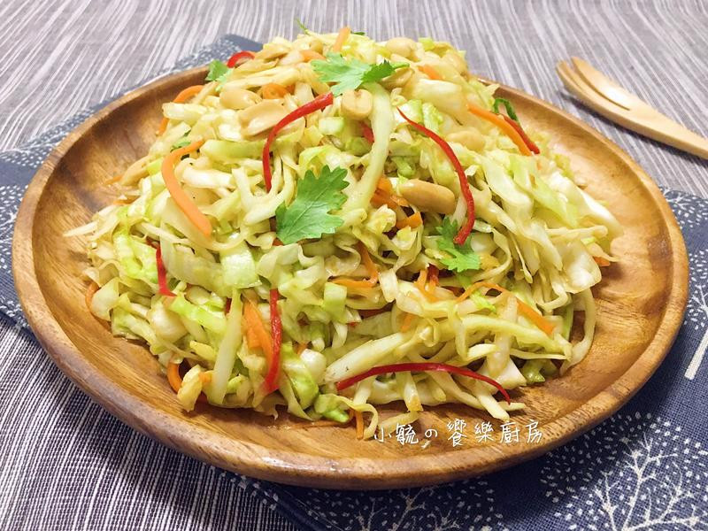 凉拌高丽菜丝的做法