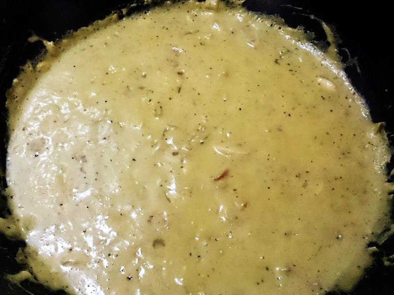 培根蘑菇南瓜浓汤的做法