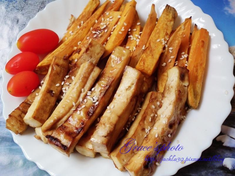 香烤豆腐薯条的做法