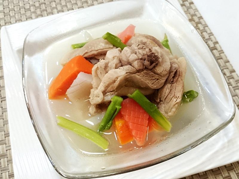 有心食谱:芦笋魔芋鸡汤的做法