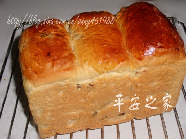 汤种葡萄干土司的做法