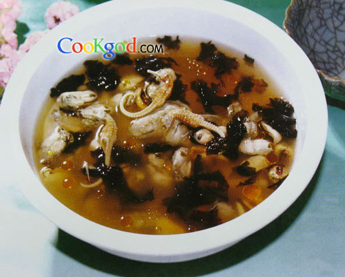 海马三鲜汤的做法