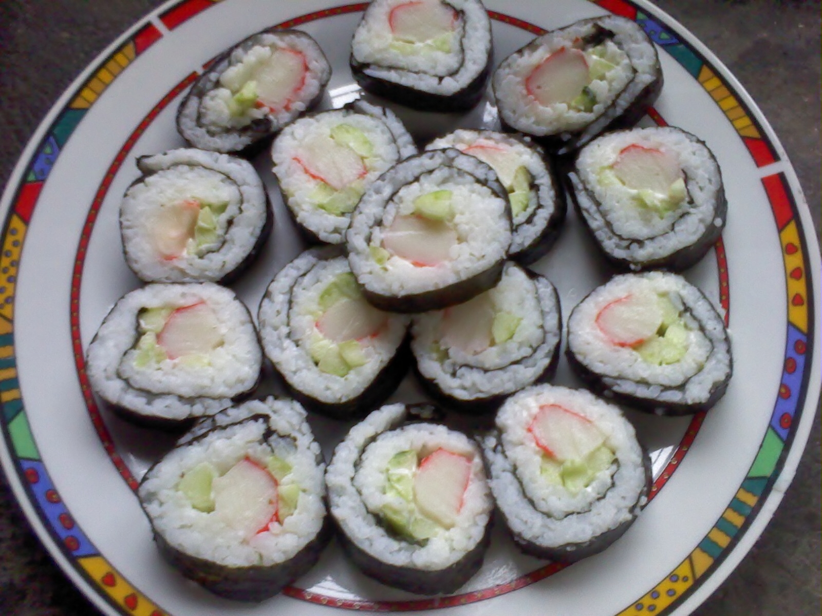 手卷寿司(家居版)的做法