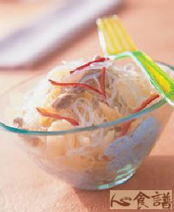 酸菜细丝的做法