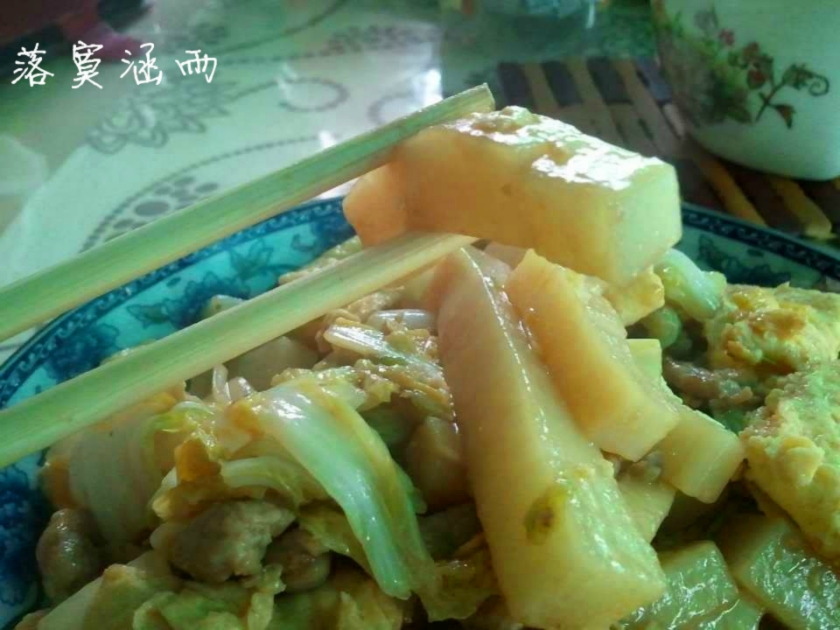 虾油人家 爆炒九重粿的做法