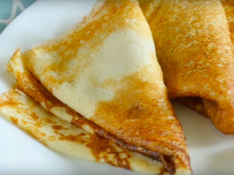 有机糙米美式薄饼的做法