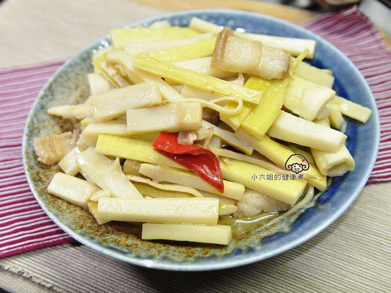 姜香桂竹笋的做法