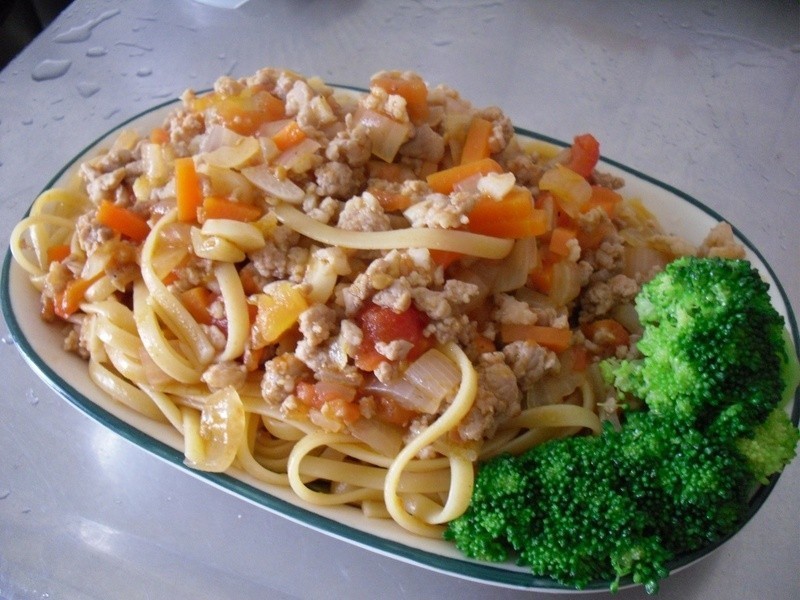 番茄肉酱义大利面 (2~3人份)的做法