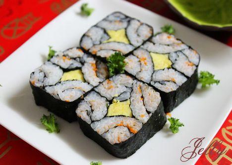 几何寿司的做法