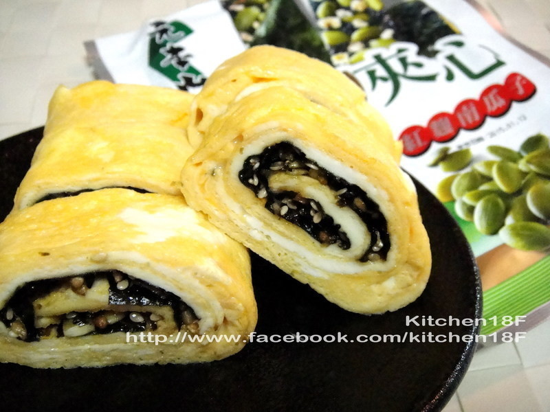 海苔坚果玉子烧【元本山海苔】的做法
