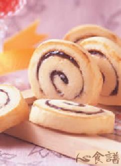 脆片果酱捲的做法