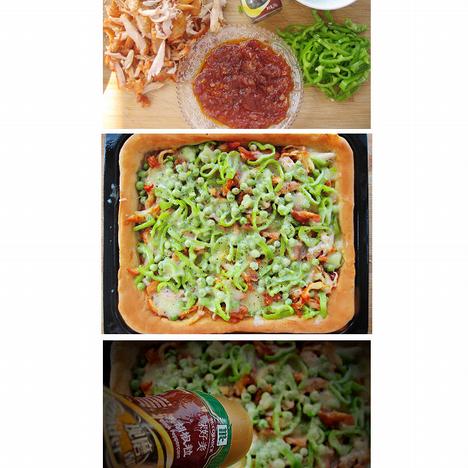 奥尔良鸡肉批萨的做法