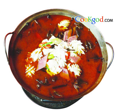 海鲜茶树锅仔的做法