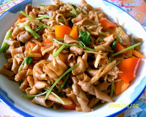 广东小炒-“酒香辣鸡肠”的做法