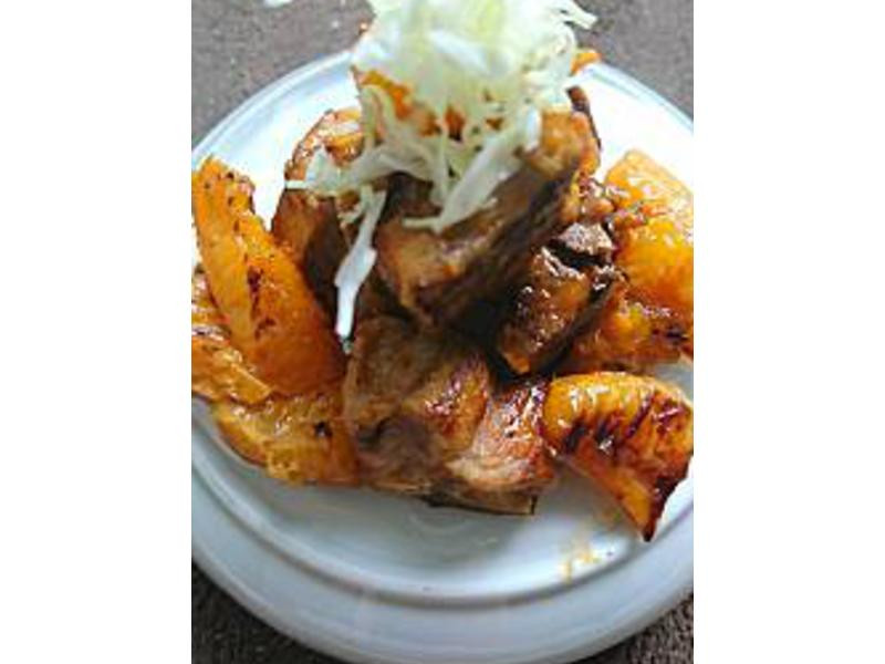 橘汁糖醋烧排骨的做法