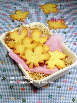 枫叶饼干 特制LOGO饼干的做法