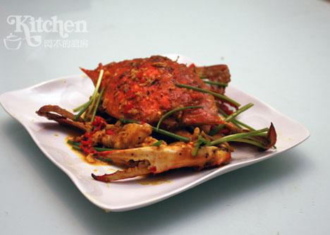 咖喱焗蟹的做法