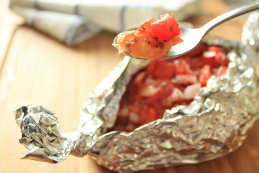 ��ֽ��������  ��Salmon Baked in Foil��������
