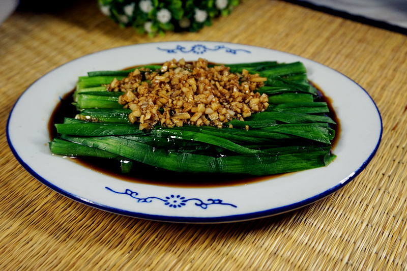 老醋韭菜的做法