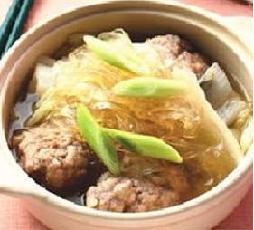 狮子头粉丝煲的做法