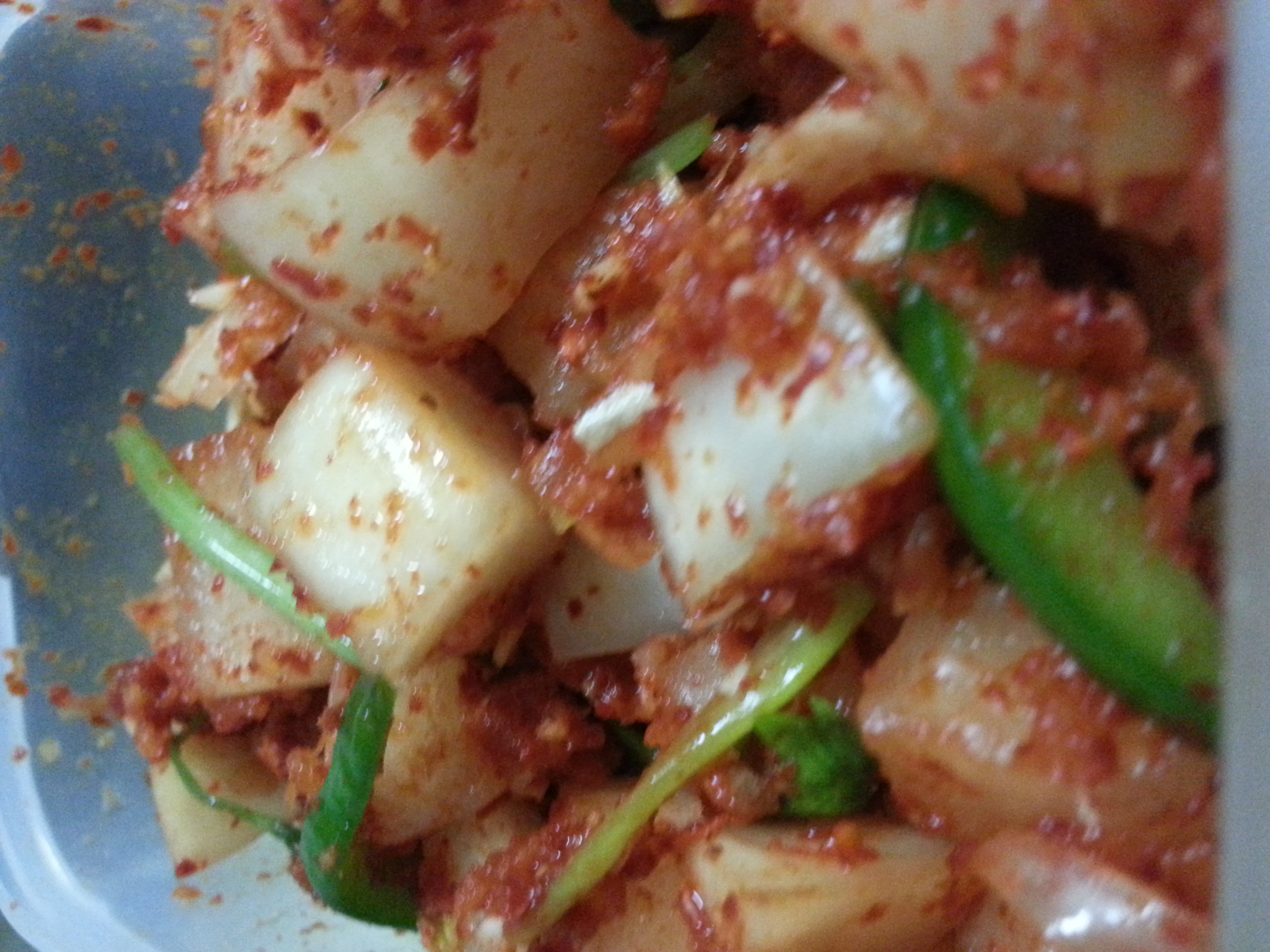 韩式辣萝卜泡菜的做法