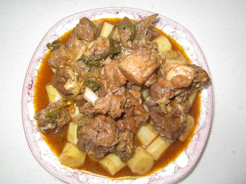 羊肉山药的做法