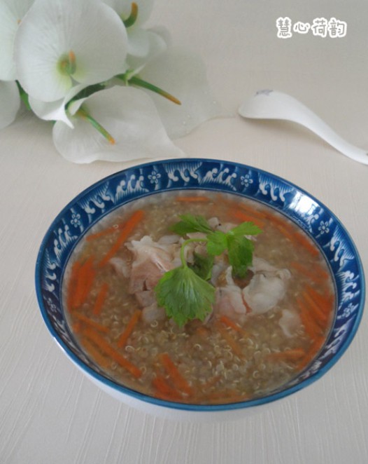 藜麦羊肉粥的做法