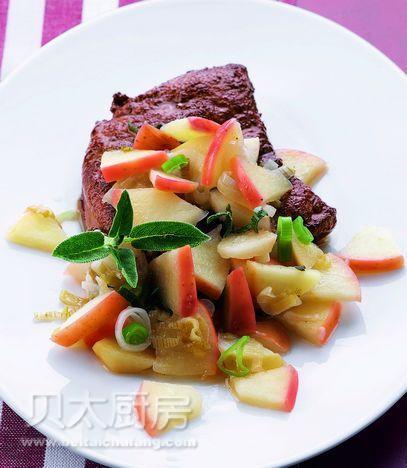 煎小牛肝的做法